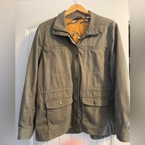 L.L. Bean Utility Jacket in Olive Green